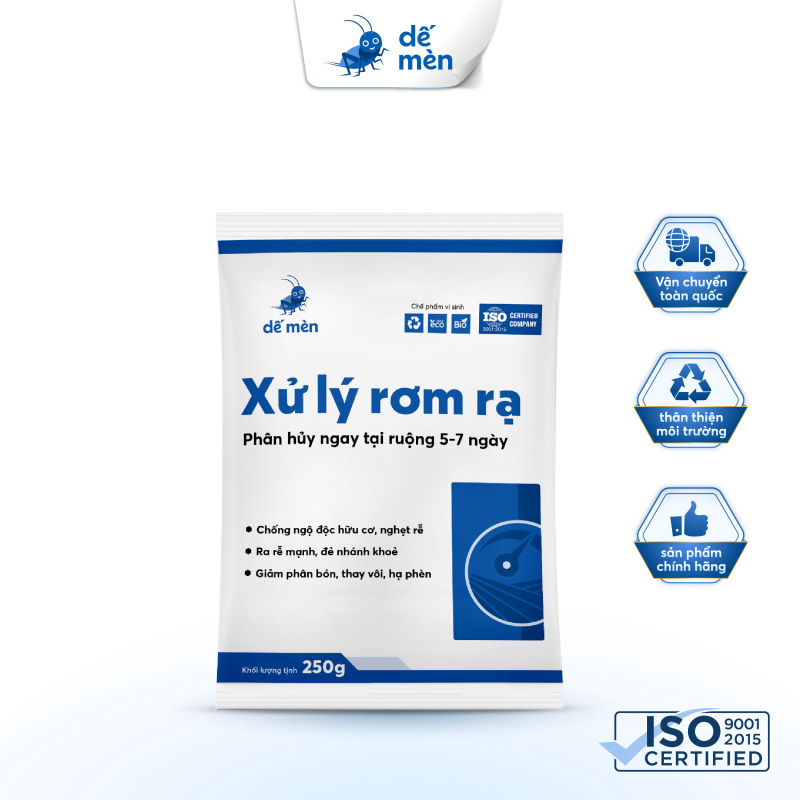xử lý rơm rạ 250g