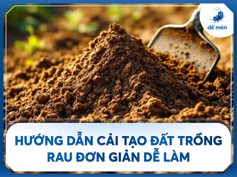 cải tạo đất trồng rau